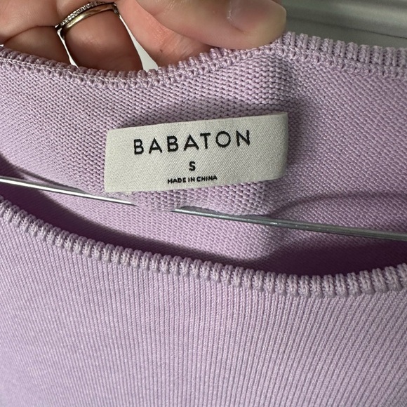 Babaton Purple Lilac Body con Dress form fitting - Picture 3 of 5